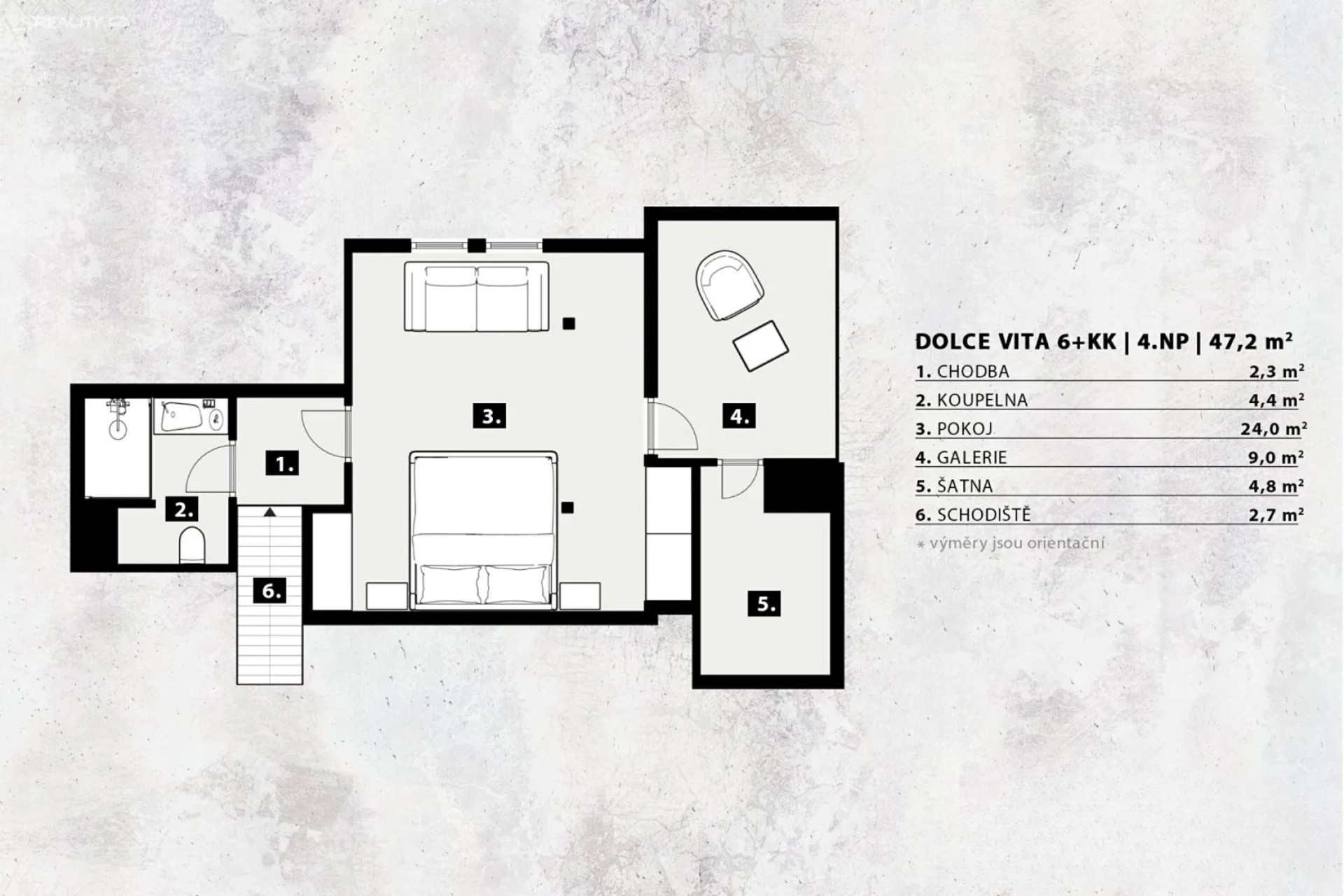 4. NP — 47,2 m²